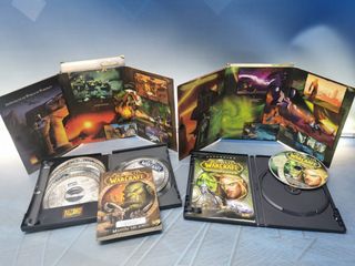 PC , 2 videojuegos-World Of Warcraft Classic Starter Kit + expansión World of Warcraft: The Burning Crusade