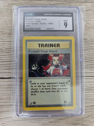 Rocket’s Sneak Attack año 2000 1st Edition CGC 9