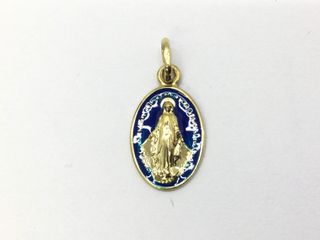 medalla oro 18k