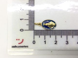 medalla oro 18k
