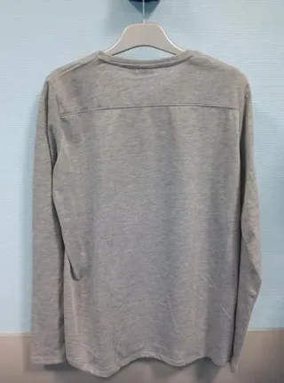 Camiseta Gris Manga Larga Star Wars T. L