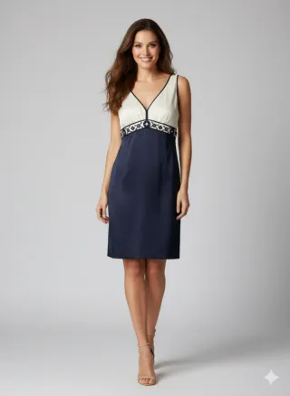 Vestido satén talla 46