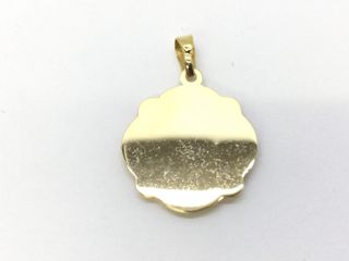 medalla oro 18k