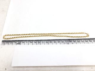 cadena oro 18k 23cm