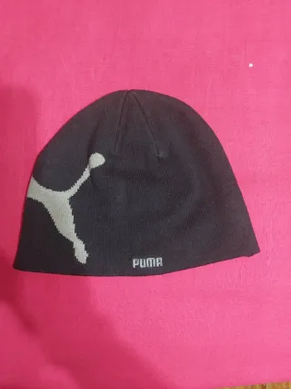 Gorro Puma Unisex Negro y Gris