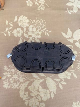 Caja de empalme eléctrica ovalada