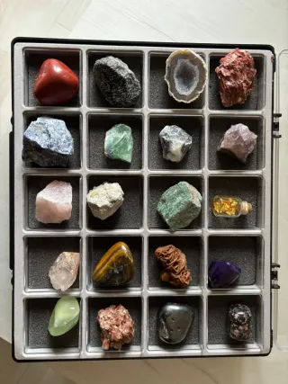 Colección de minerales