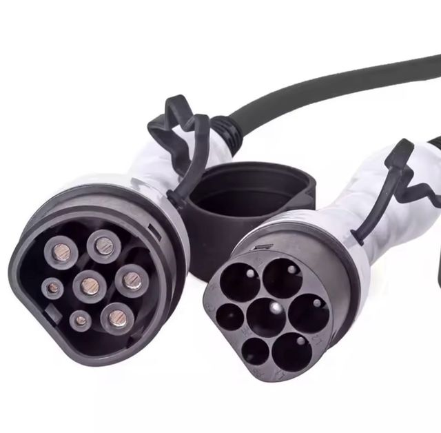 Cavo ricarica spirale auto elettriche Typ 2 - 22KW