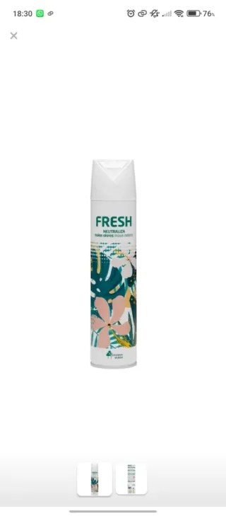 Ambientador spray FRESH floral