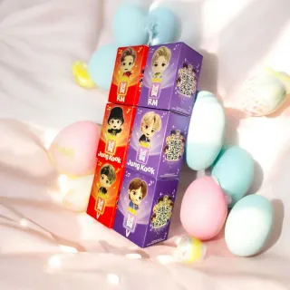 Muñecos K-pop Tiny TAN RM, JUNG KOOK, V R y M