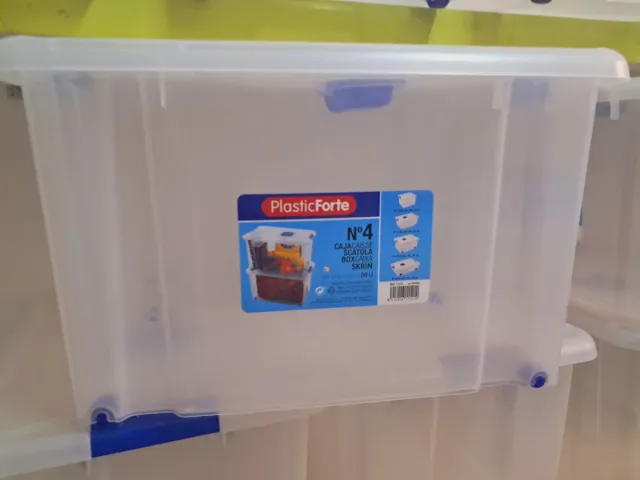 Cajas de almacenamiento PlasticForte N°4