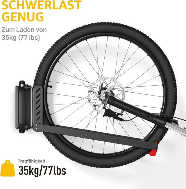 Soporte Bicicleta Pared monTek Giratorio