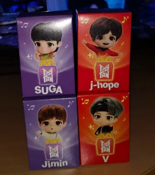 Últimos;Muñecos! K-pop Tiny Tan McDonald's