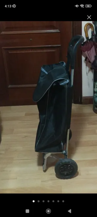 Carrito y Bolsa para carrito de la compra 
