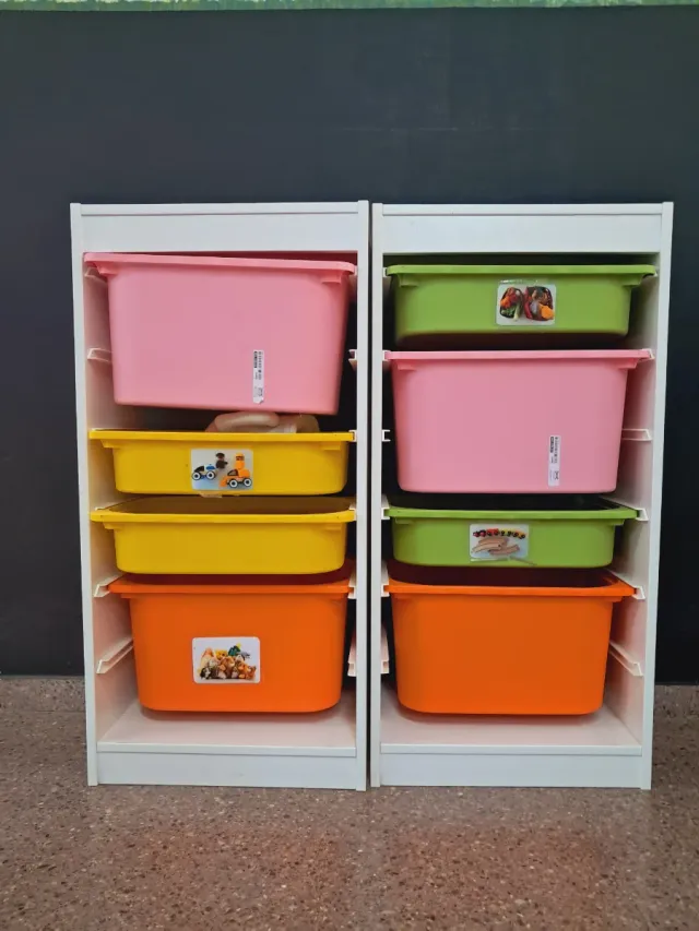 2 MODUlos cajones organizadores de plástico (juego