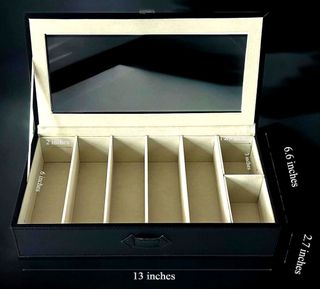 Estuche Organizador de Gafas con 7 Compartimentos