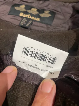 Chaqueta Barbour Polarquilt Mujer Marrón