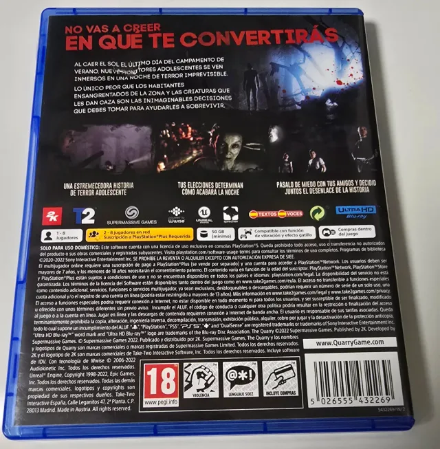 The Quarry PS5 Juego