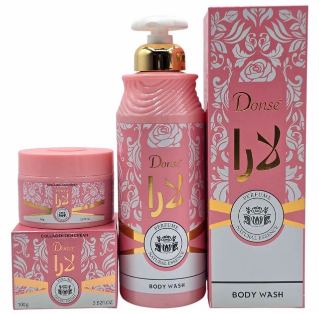 Donse LARA Perfume Body Wash & Skin Cream Set