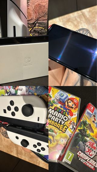 Nintendo Switch OLED + jamboree+wonder+bakugan