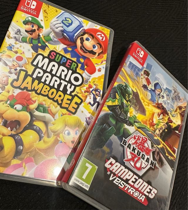 Nintendo Switch OLED + jamboree+wonder+bakugan