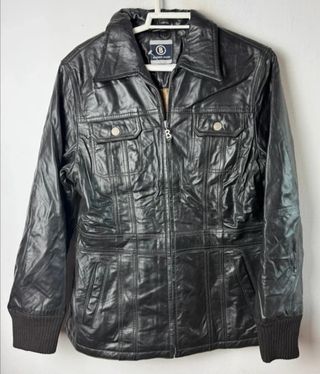 BOGNER CUERO CHAQUETA Talla M DESCENTE