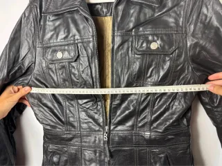 BOGNER CUERO CHAQUETA Talla M DESCENTE