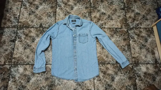 Camisa o Sobrecamisa vaquera azul clara
