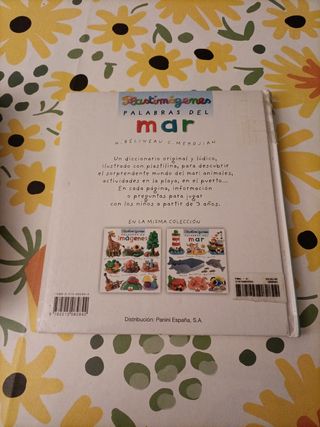 Libro PALABRAS DEL MAR, plastimagenes