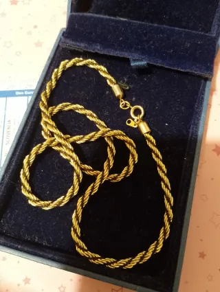 Catena vintage unisex oro