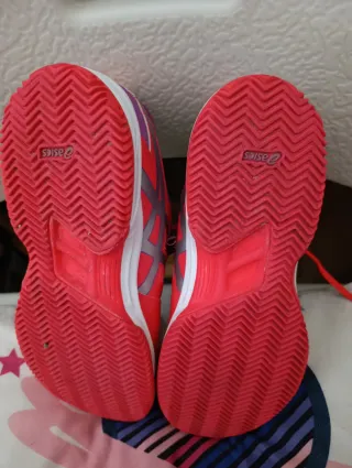 Zapatillas Asics Talla 41.5 Rosas 