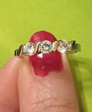 Anello Trilogy Argento