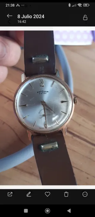 Reloj vintage de pulsera