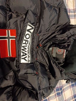 Chaqueta Geographical Norway Negra