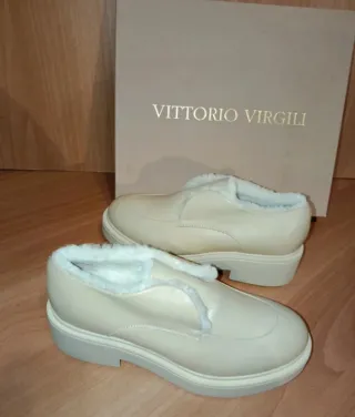 VITTORIO VIRGILI Scarpe Beige Nuove