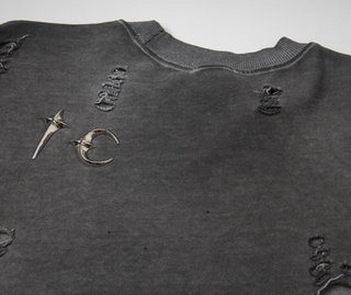 Sudadera Thug Club Gris Talla M