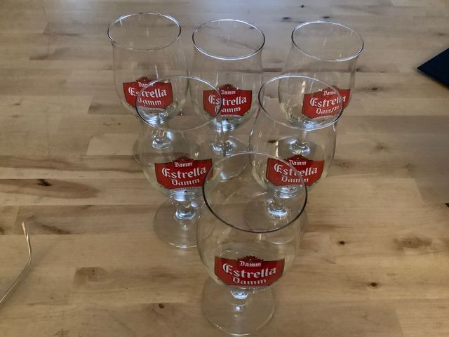 6 Copas Nuevas Cerveza 33 cl