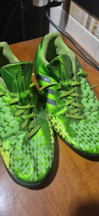 Zapatillas Adidas Predito Fútbol Verde Talla