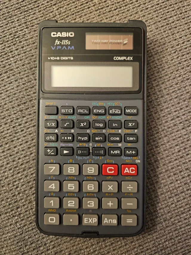 Calculadora científica Casio fx-115s V.P.A.M.