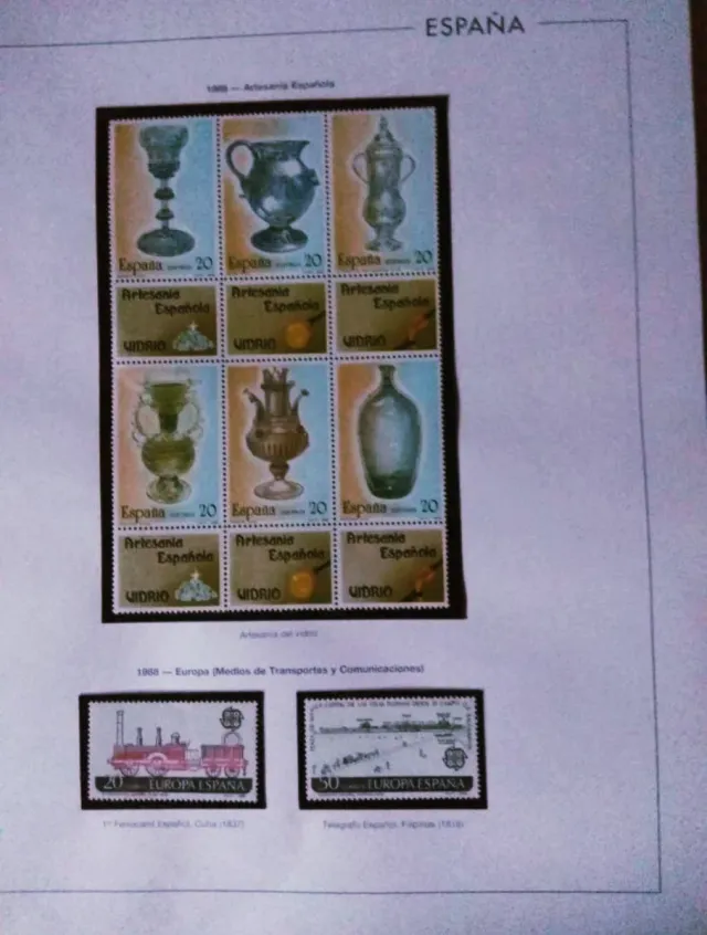 SELLOS DE ESPAÑA 1988