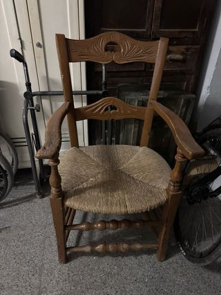 Sillón butacón de madera 