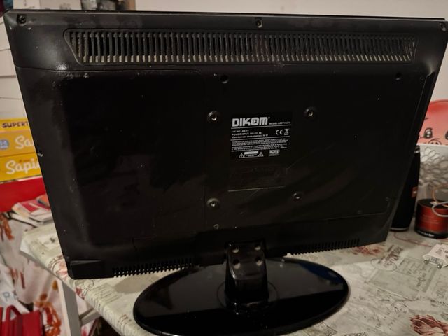 Monitor 19 pollici nero