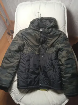 Anorak camuflaje niño