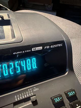 Calculadora Casio FR-620TEC con impresora