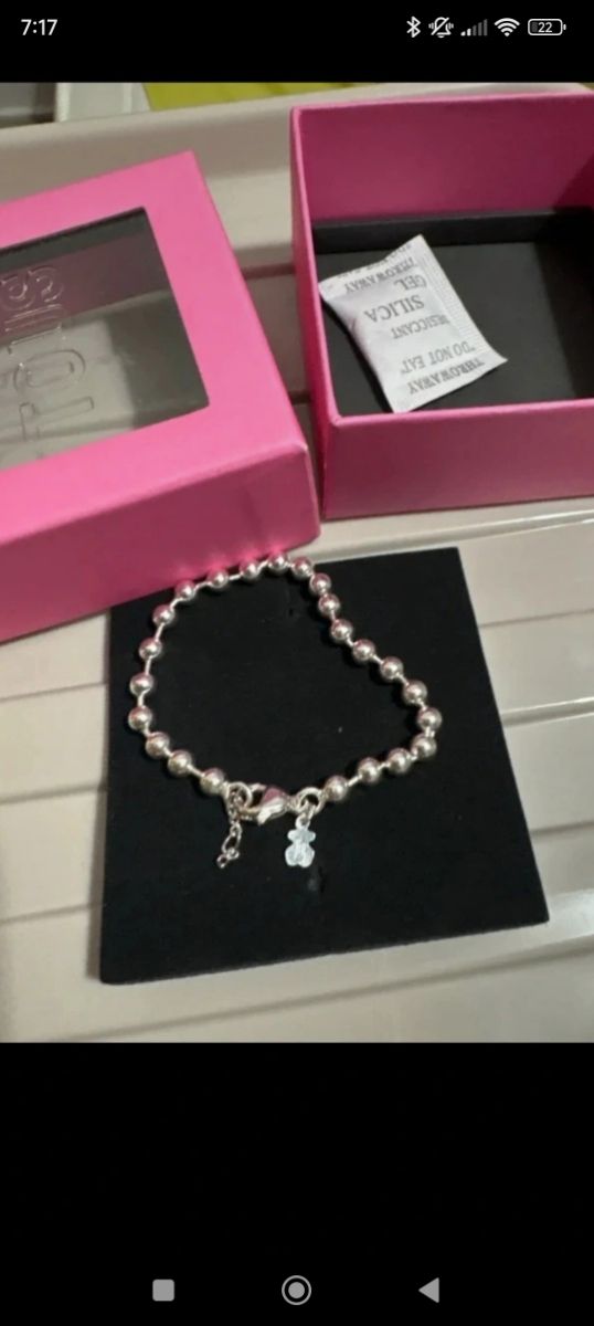 Pulsera Tous Bolitas Plata