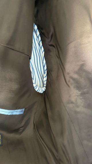 Blazer caqui chaqueta de traje invierno jaspeada