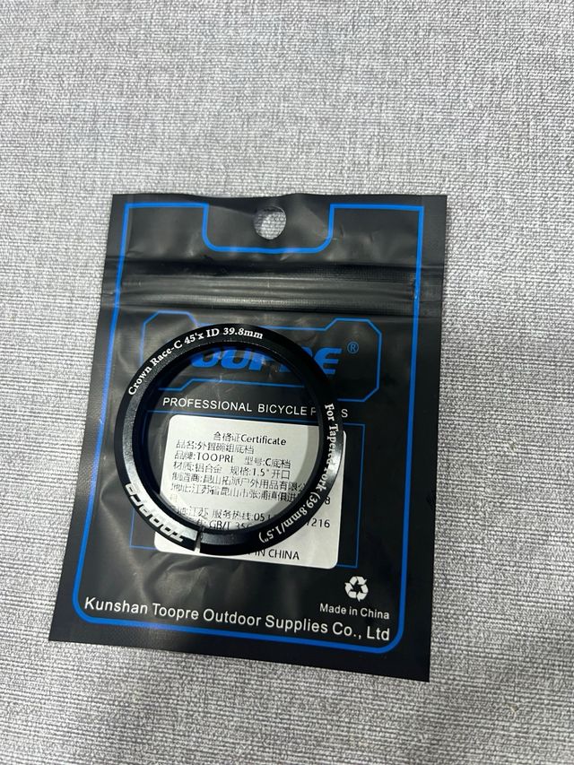 Pista de rodadura dirección cónica Biciclet TOOPRE