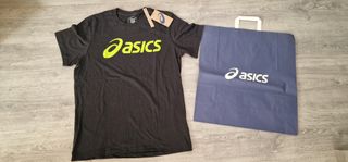 CAMISETA ASICS CON ETIQUETA 
