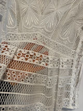 Top Maje Blanco Encaje