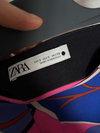 Falda Zara Estampada